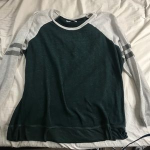 Dark Green and Gray Football sweater